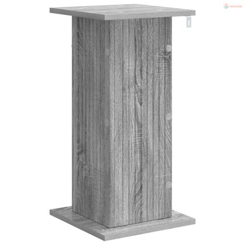 Növényállvány Szürke Sonoma 30,5 x 30 x 60,5 cm Szerelt Fa