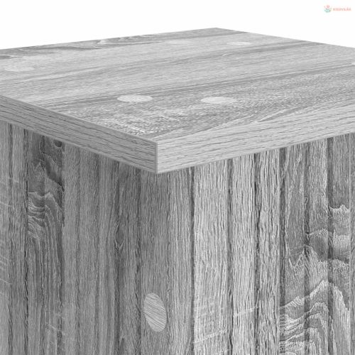 Növényállvány Szürke Sonoma 30,5 x 30 x 60,5 cm Szerelt Fa