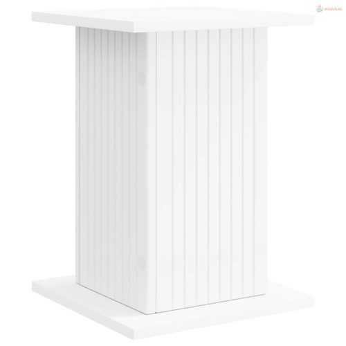 Növényállvány 2 pcs Fehér 30,5 x 30 x 43 cm Szerelt Fa