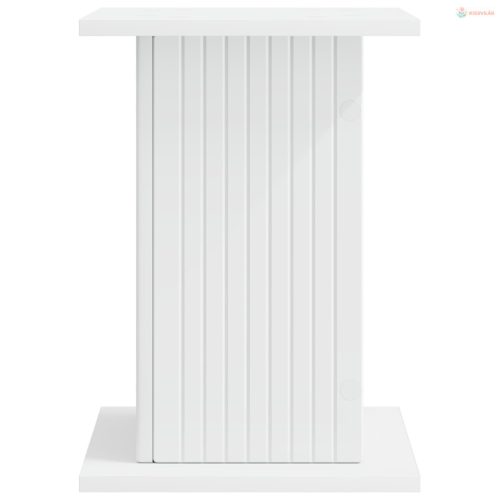 Növényállvány 2 pcs Fehér 30,5 x 30 x 43 cm Szerelt Fa