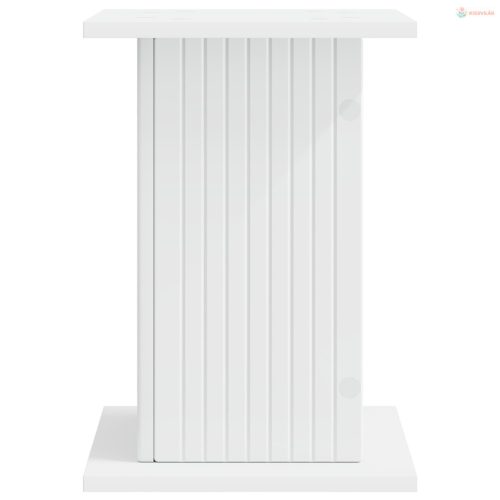 Növényállvány 2 pcs Fehér 30,5 x 30 x 43 cm Szerelt Fa