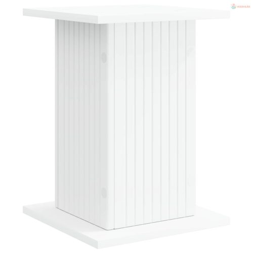 Növényállvány 2 pcs Fehér 30,5 x 30 x 43 cm Szerelt Fa