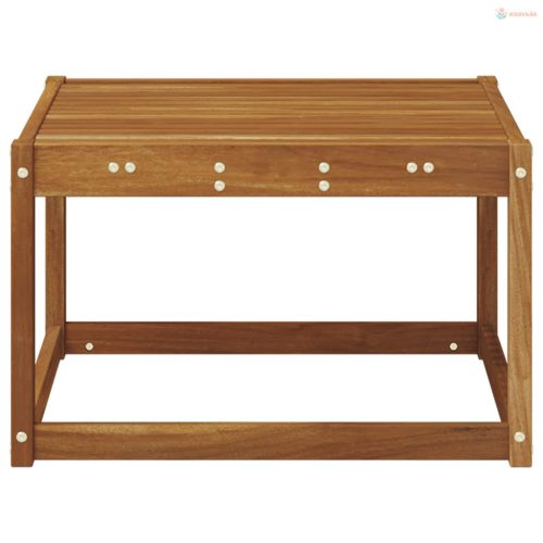 Kültéri Asztal Tömör Akácfa Természetes 59 x 59 x 37 cm