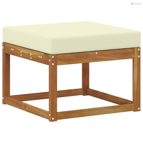 Kültéri lábtartó Tömör Akácfa Természetes