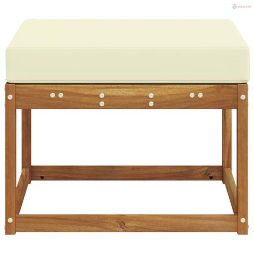 Kültéri lábtartó Tömör Akácfa Természetes