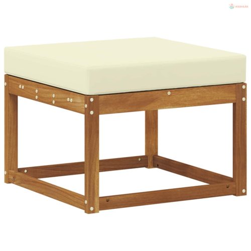 Kültéri lábtartó Tömör Akácfa Természetes