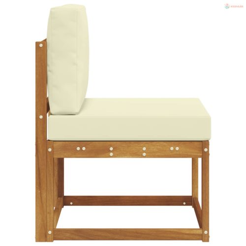 Kültéri középső kanapé Tömör Akácfa