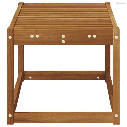 Kültéri Zsámoly Pad Természetes 79 x 43 x 37 cm Tömör Akácfa