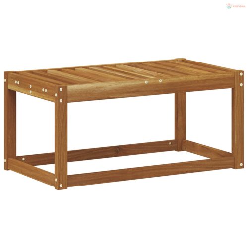 Kültéri Zsámoly Pad Természetes 79 x 43 x 37 cm Tömör Akácfa