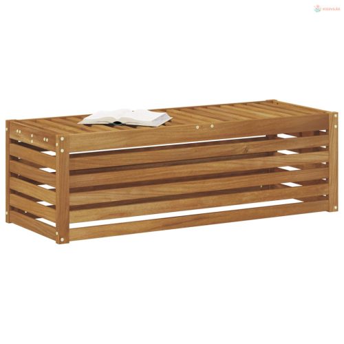 Kültéri Szék Pad Természetes 115 x 43 x 37 cm Tömör Akácfa