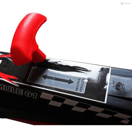 Pedálos gokart állítható üléssel piros