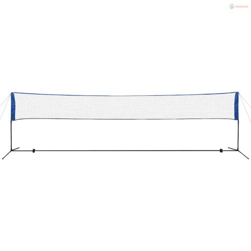 Tollaslabda háló tollaslabdákkal 600 x 155 cm