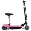 Rózsaszín elektromos roller üléssel 120 W