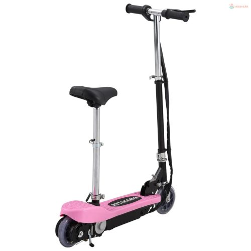 Rózsaszín elektromos roller üléssel 120 W