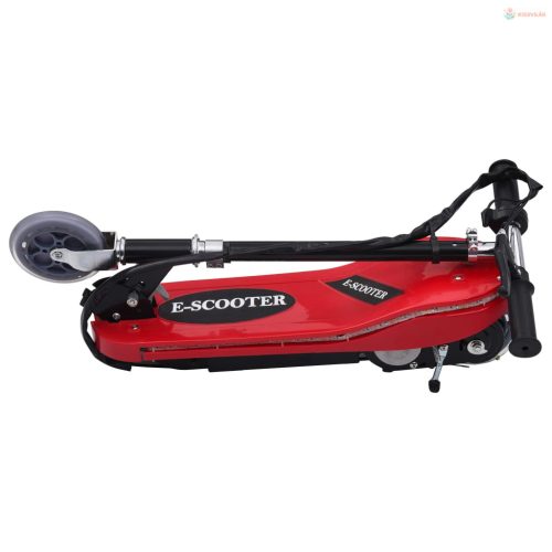 Piros elektromos roller LED-del 120 W