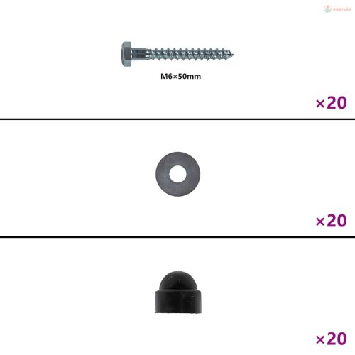 2 db kék polietilén hinta kötéllel 38 x 16 cm