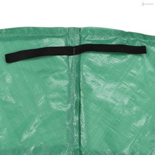 Zöld polietilén biztonsági párna 4,26 m-es kerek trambulinhoz