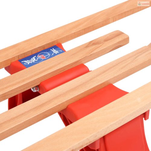 Összecsukható faszánkó háttámlával 119 cm