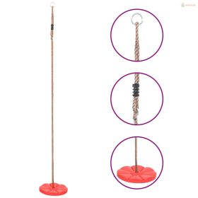 Piros tányérhinta 200 cm