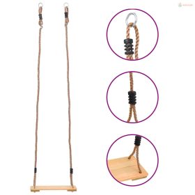 Tömör fenyőfa deszka hinta 200 cm