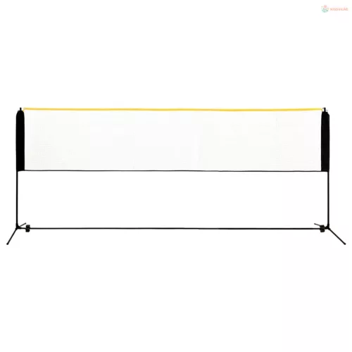 Fém állítható tollaslabdaháló 400 x 103 x 94-158 cm