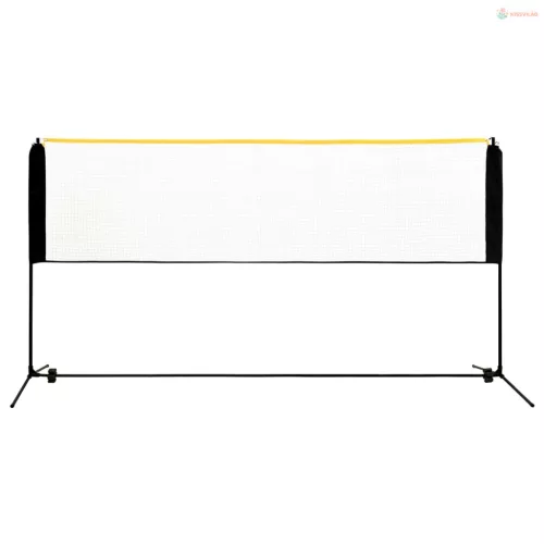 Fém állítható tollaslabdaháló 300 x 103 x 94-158 cm