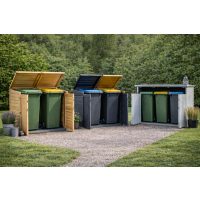 Kerti tárolók szemetesekhez