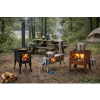 Kemping főzők és tűzhelyek