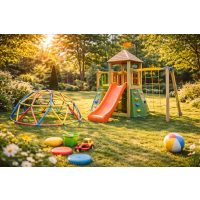 Mászókák és játszóvárak