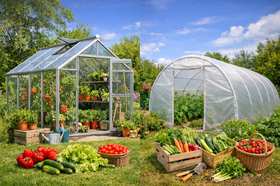 Fóliasátor, vagy üvegház a kertben – miért éri meg és mikor ideális választás?