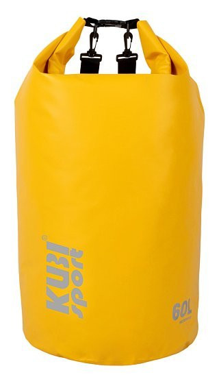 KUBIsport vízálló zsák 60 L sárga