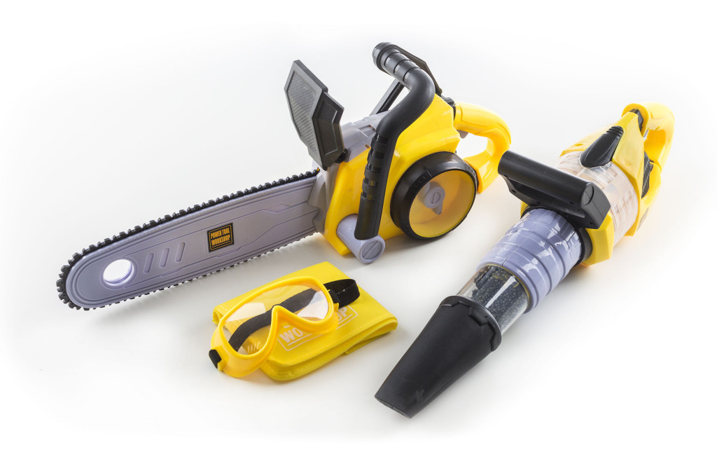 G21 játék -  DELUXE TOOLS elemes lombfúvó és motoros fűrész