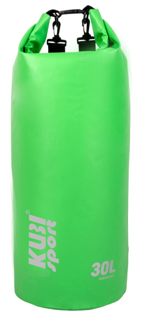 KUBIsport vízálló zsák 30 L zöld