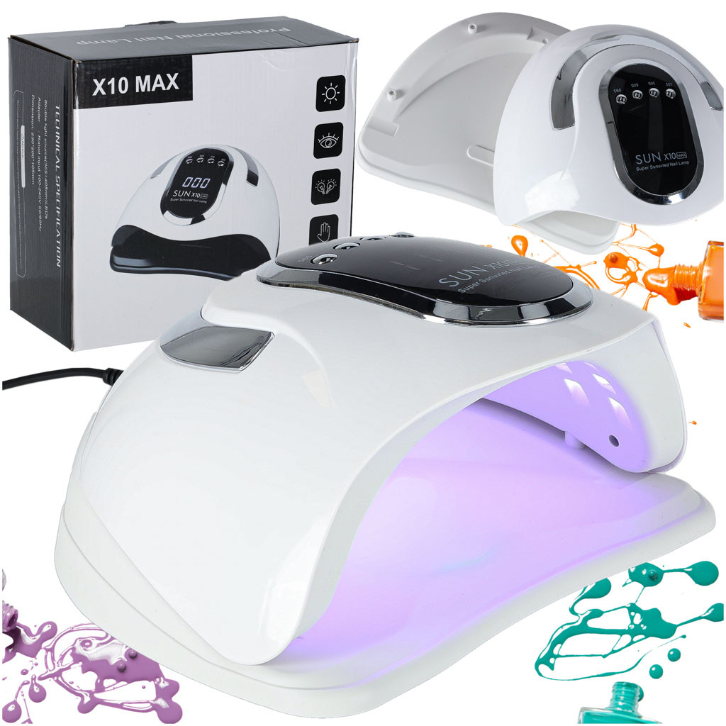 SUN X10 UV/LED körömlámpa, 45 LED, 280 W