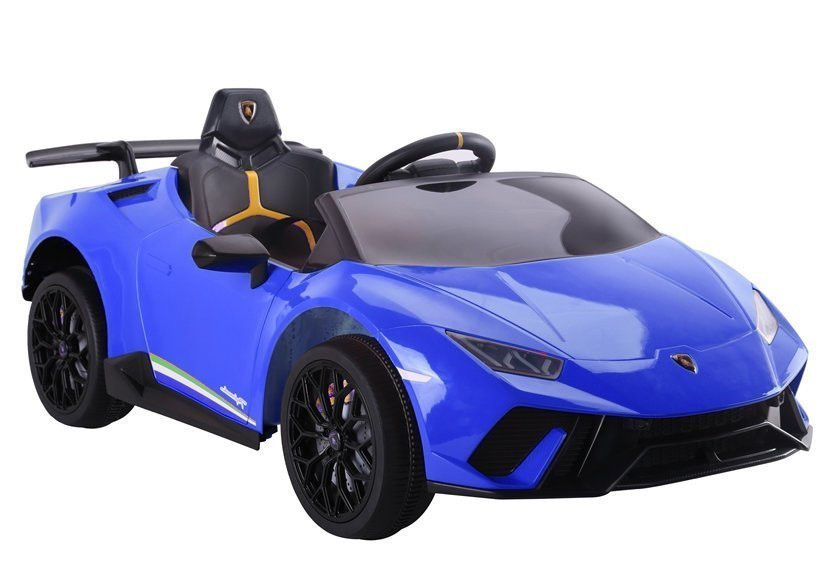 Lamborghini Huracan elektromos gyerekautó, kék