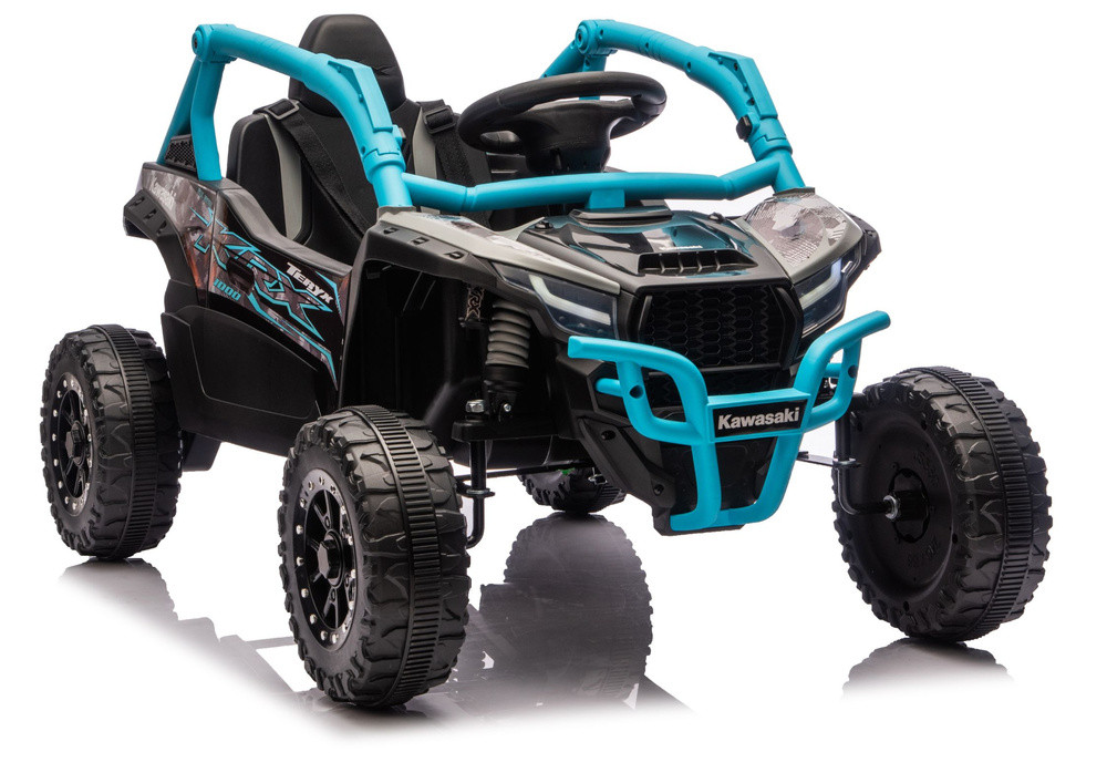 Kawasaki JS330 elektromos gyerekjármű – 24 V, fekete-kék