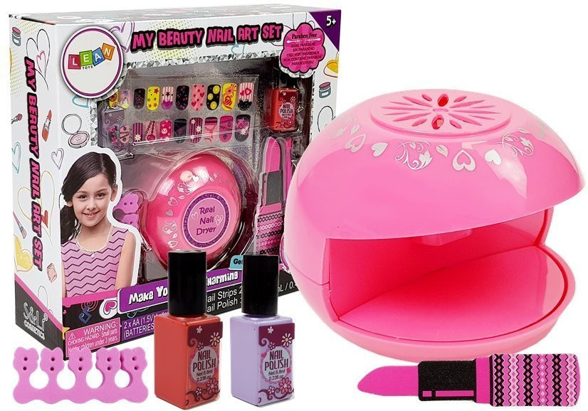 Set For Making Nail Varnish Dryer Various Designs