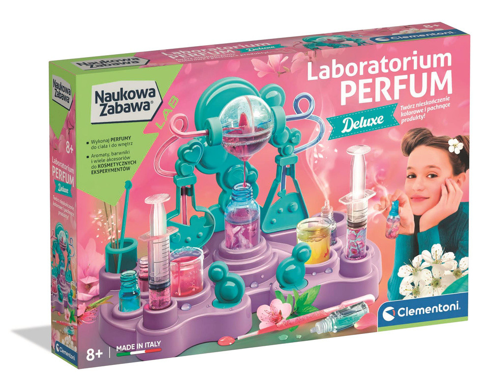 Science & Play Perfume Laboratory Deluxe Polish Language Clementoni 50396