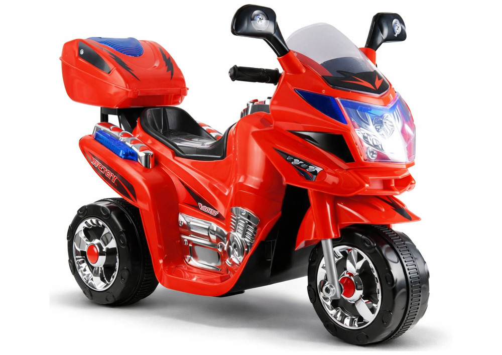 HC8051 akkumulátoros kismotor, piros