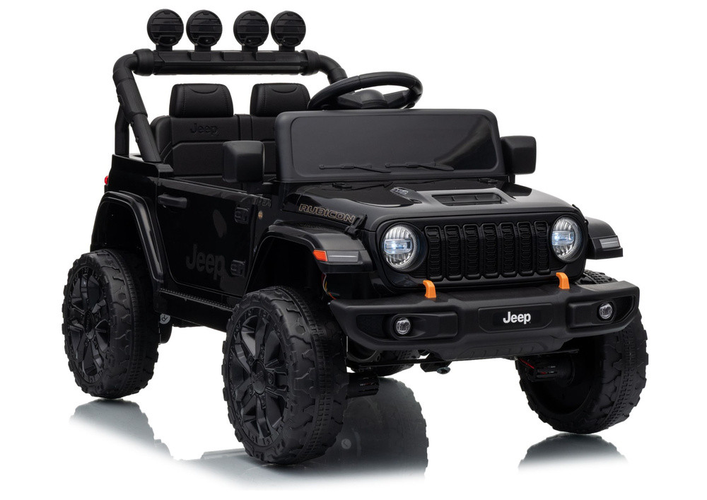 Jeep Rubicon DK-JWR558 24 V elektromos gyerekautó – fekete