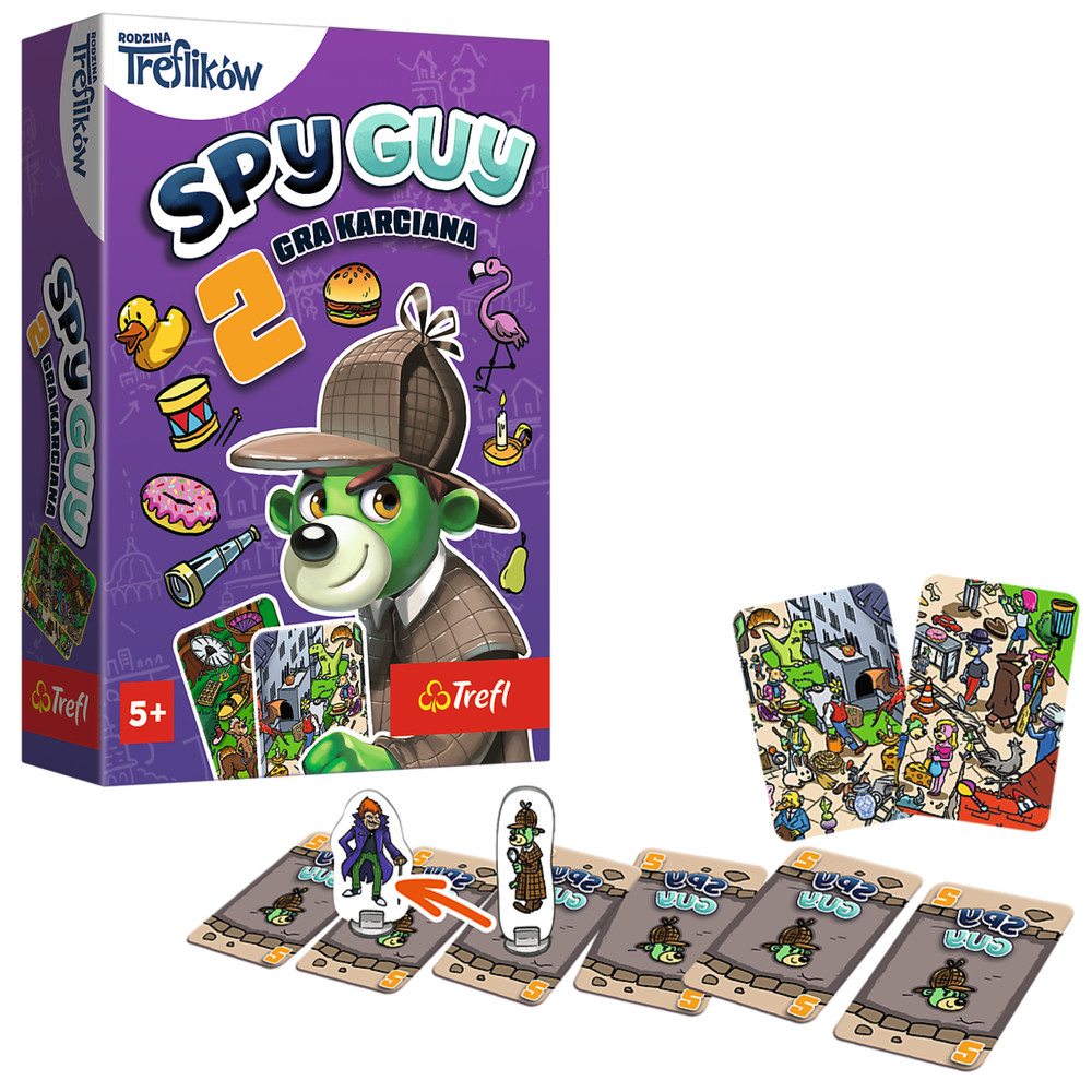 Spy Guy 2 megfigyelő kártyajáték – Trefl 02817