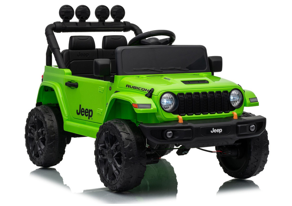 Jeep Rubicon DK-JWR558 24 V elektromos gyerekautó – zöld