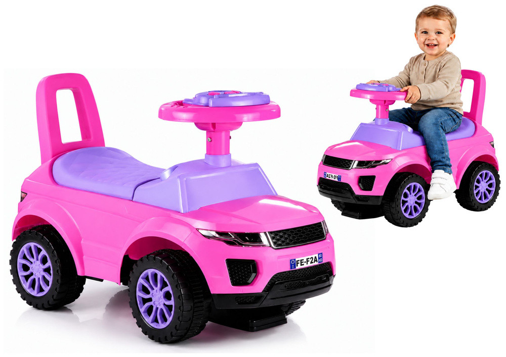 Toddlers Ride On 613W Pink Sound Light