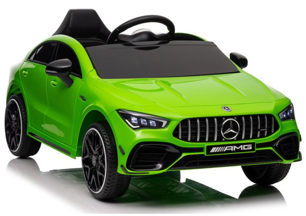 Mercedes CLA 45s AMG 4x4 elektromos kisautó, zöld