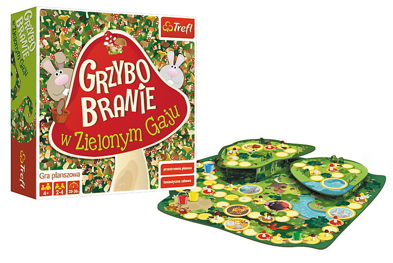 Gombaszedés a zöld ligetben, Trefl társasjáték 00988