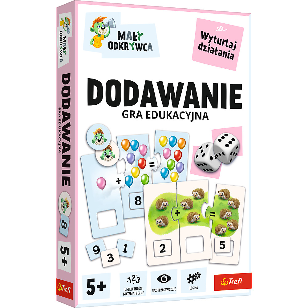 Összeadás – Kis felfedező oktatójáték, Trefl 02805
