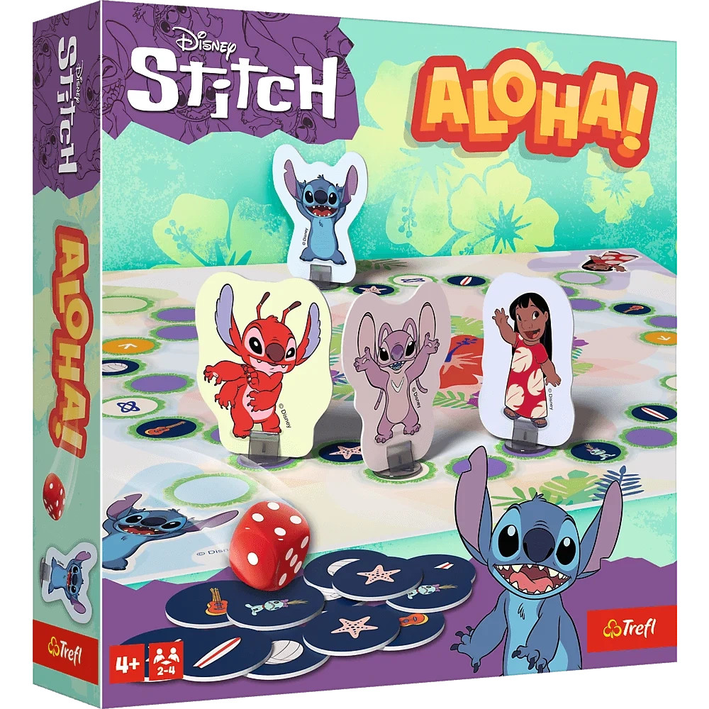 Trefl Lilo és Stitch Aloha! családi társasjáték – 02657
