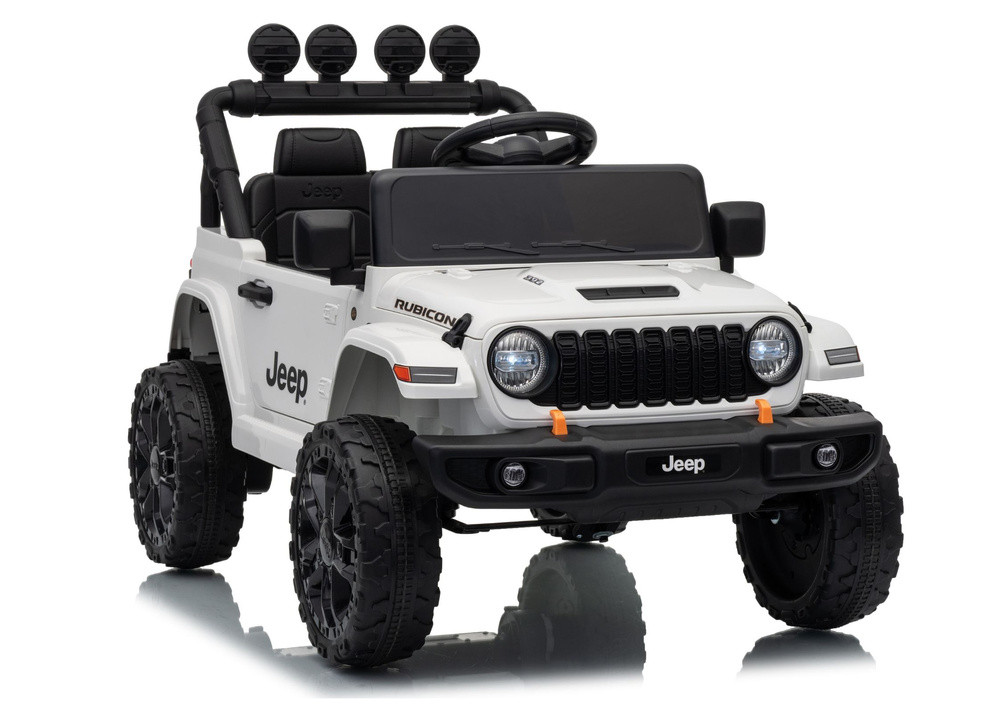 Jeep Rubicon DK-JWR558 24 V elektromos gyerekautó – fehér