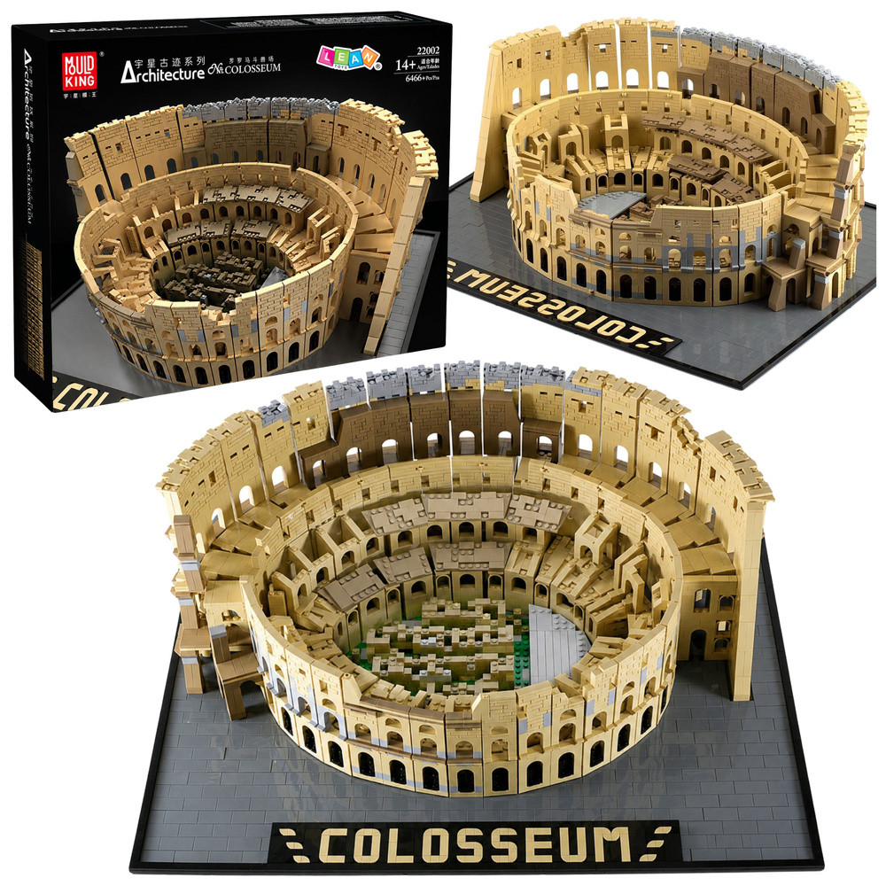 Római Colosseum építőkészlet, 6466 részes