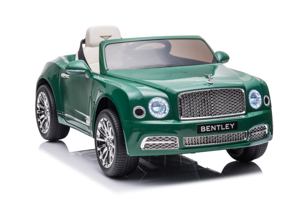 Bentley Mulsanne akkumulátoros kisautó – zöld